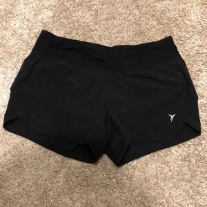 Old Navy Active Black Lined Running Shorts